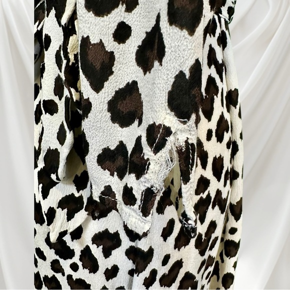 Cleobella ‘Miles’ Leopard Printed Wrap Dress Size XS - Picture 8 of 16